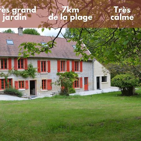 Maison Typique - Tres Grand Jardin - 7Km De La Mer Fontaine-Henry Bagian luar foto