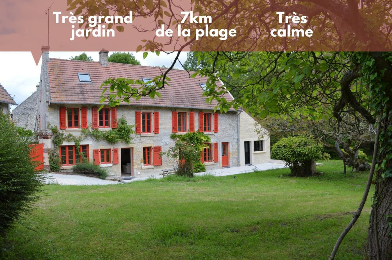 Maison Typique - Tres Grand Jardin - 7Km De La Mer Fontaine-Henry Bagian luar foto